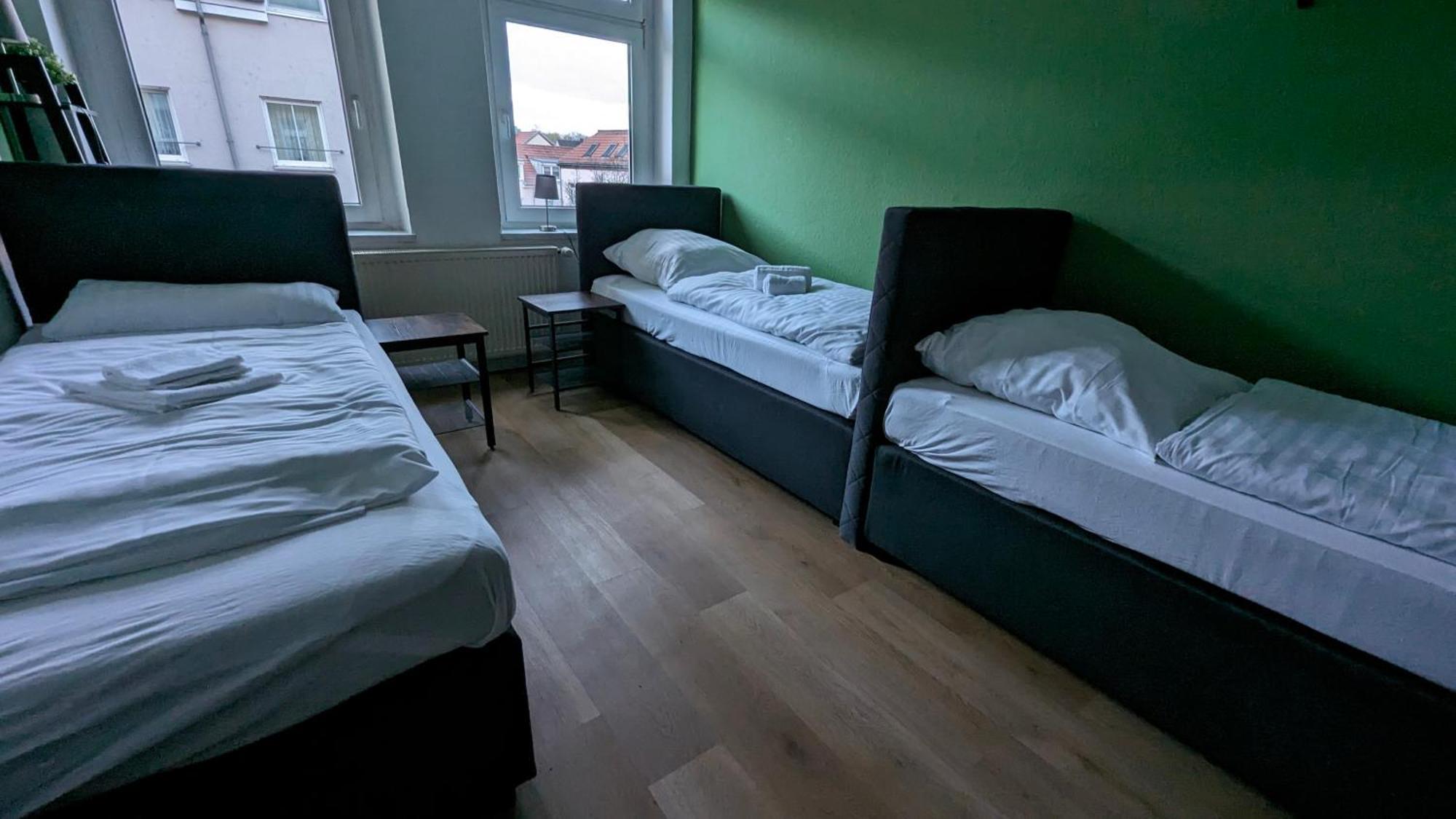 Sali-Homes Boarding Haus Monteur-Wohnungen Balkon Vollkueche Autobahnaehe Markranstadt Bagian luar foto