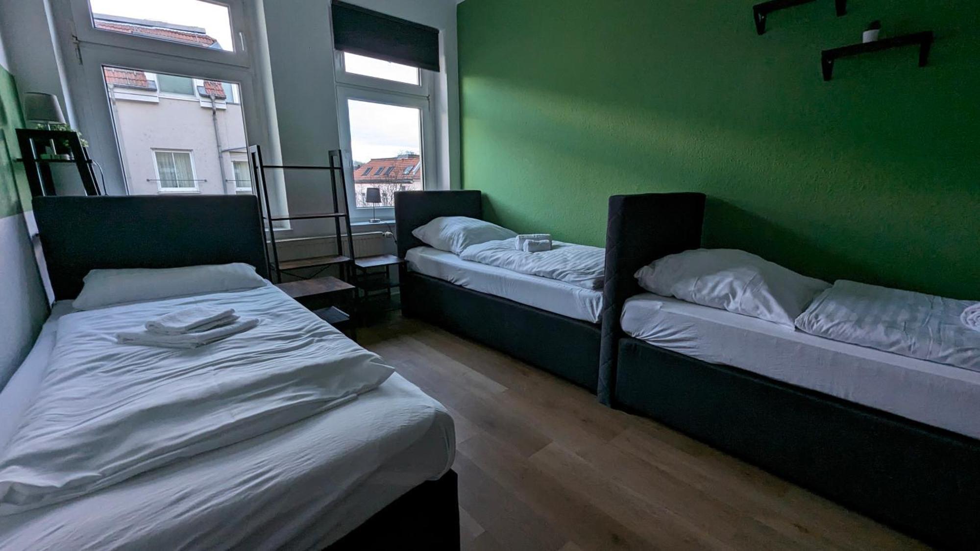 Sali-Homes Boarding Haus Monteur-Wohnungen Balkon Vollkueche Autobahnaehe Markranstadt Bagian luar foto