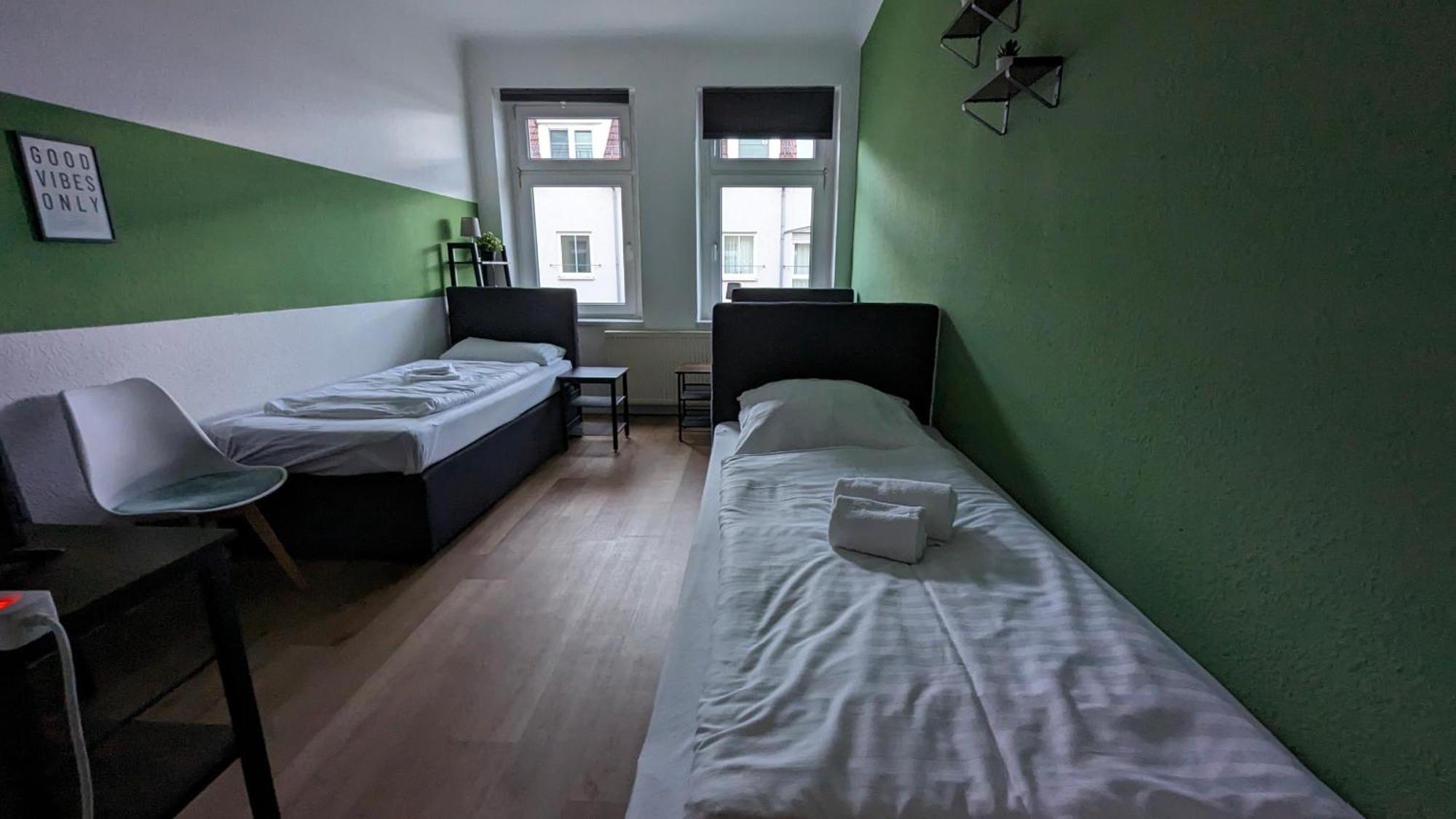 Sali-Homes Boarding Haus Monteur-Wohnungen Balkon Vollkueche Autobahnaehe Markranstadt Ruang foto
