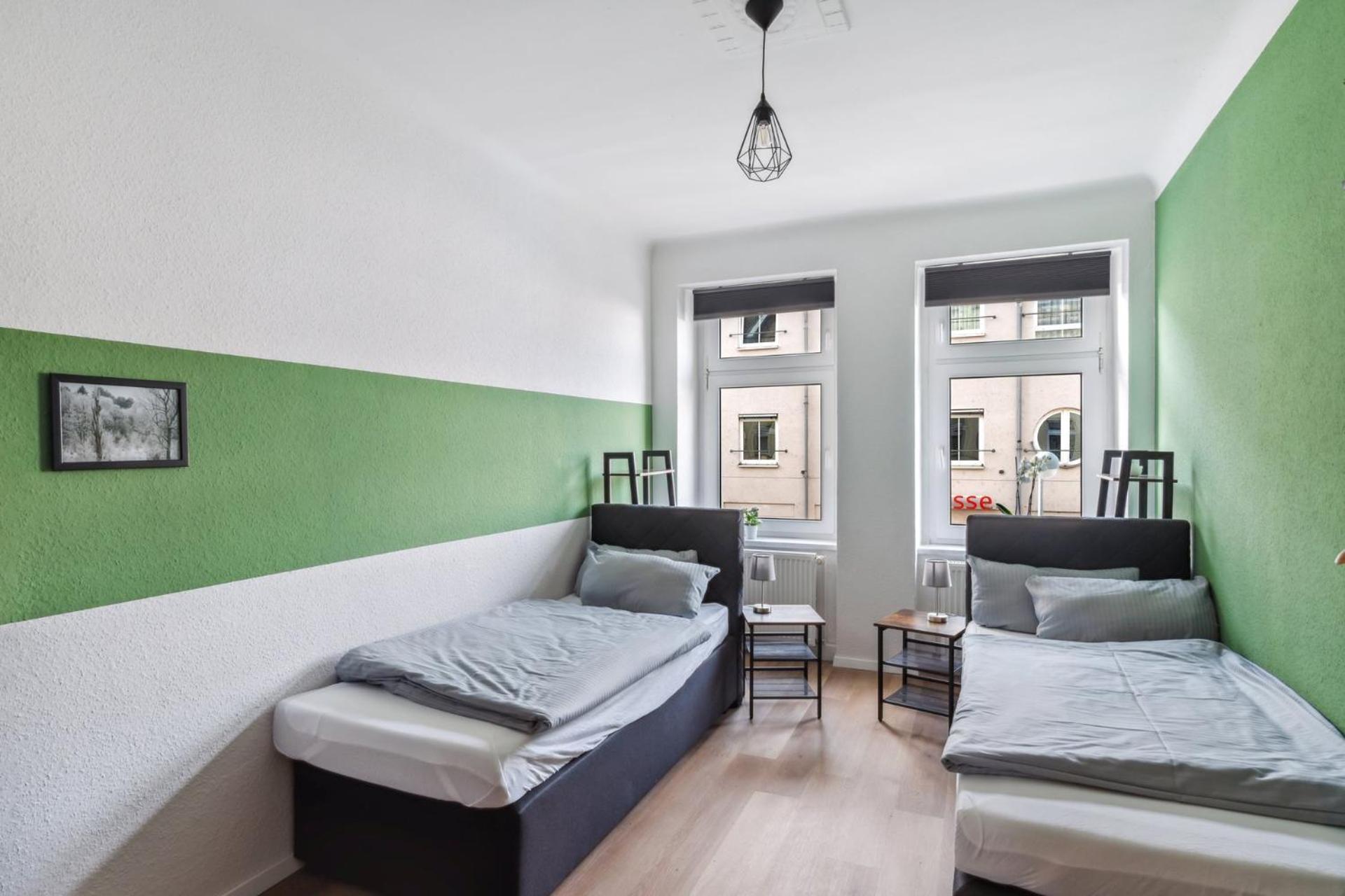 Sali-Homes Boarding Haus Monteur-Wohnungen Balkon Vollkueche Autobahnaehe Markranstadt Ruang foto