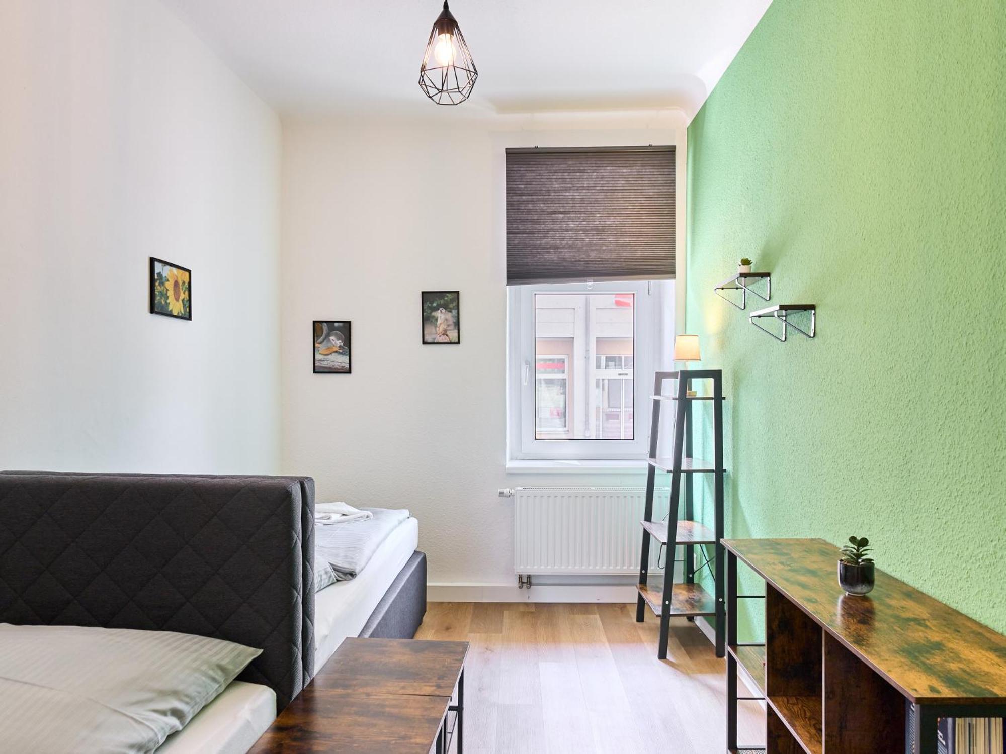 Sali-Homes Boarding Haus Monteur-Wohnungen Balkon Vollkueche Autobahnaehe Markranstadt Ruang foto